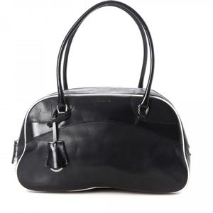 vintage prada bowling bag